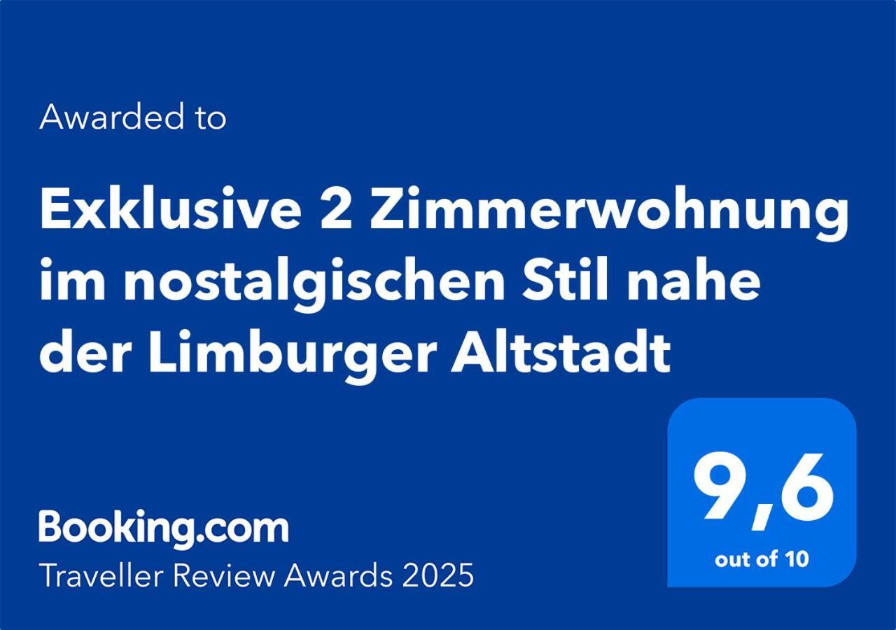 Exklusive 2 Zimmerwohnung Im Nostalgischen Stil Nahe Der Limburger Altstadt Limburg an der Lahn Exterior foto
